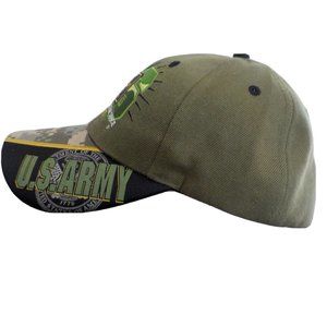 U.S. Army Defending Freedom Since 1775 Strapback Olive Green Digi Camo Hat Cap